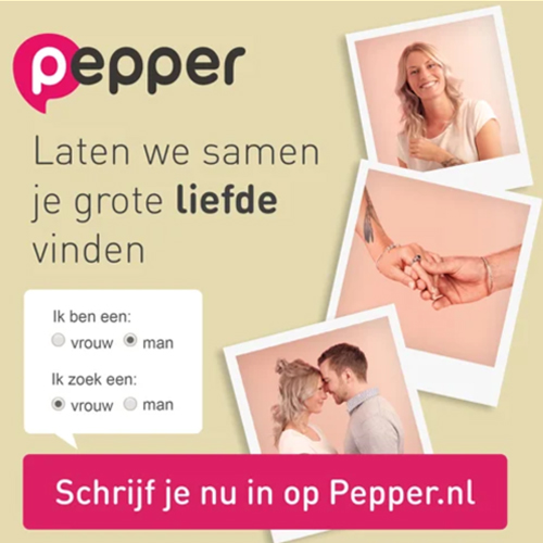 Pepper op mobiel